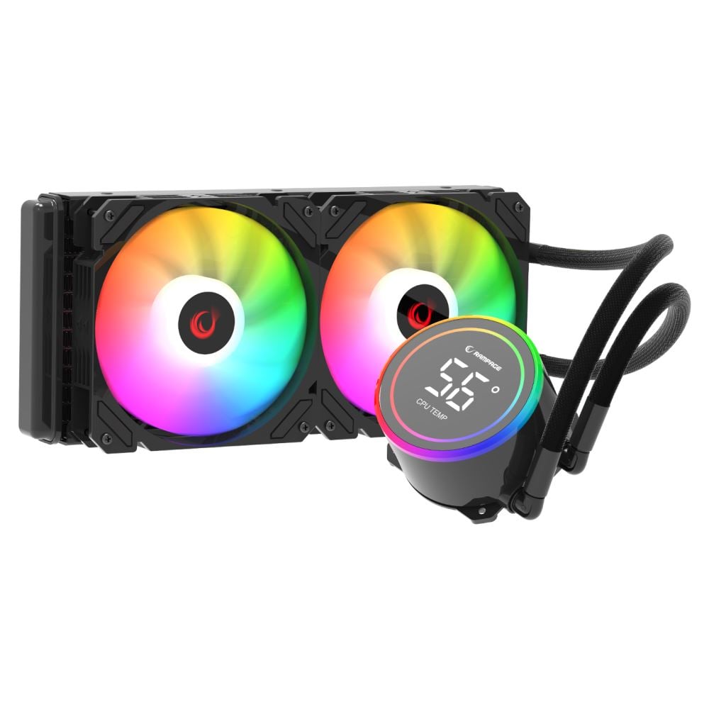 Rampage HELIOS C15 univerzális CPU vízhűtés