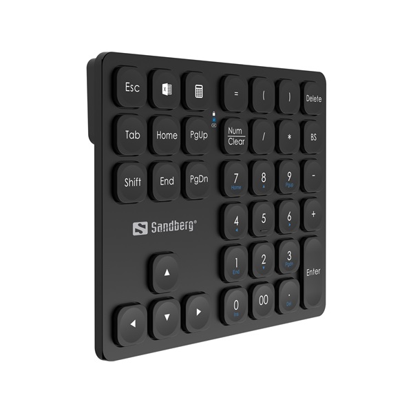 SANDBERG 630-09 Wireless Numerikus Billentyűzet Pro