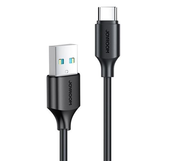 Joyroom USB-A - USB-C kábel 3A 25cm fekete (S-UC027A9_B_25)