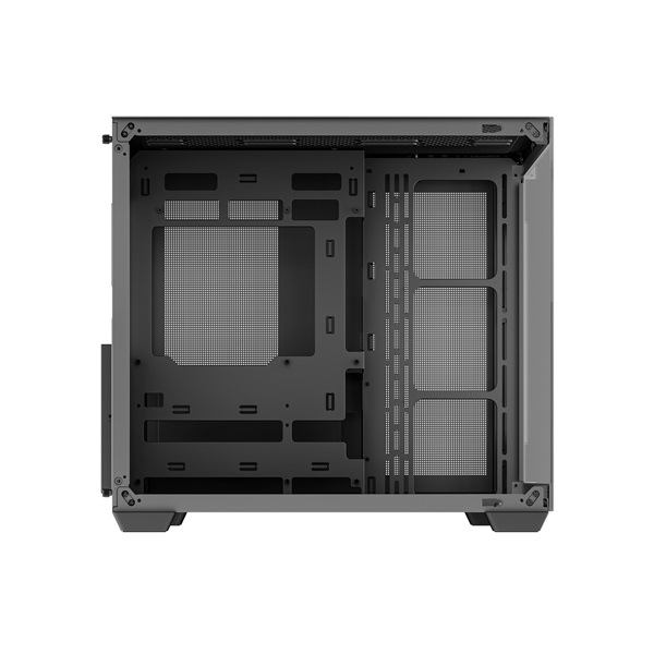 DeepCool CG530  Fekete  ablakos  venti nélkül  BTF ATX   Számítógépház   
