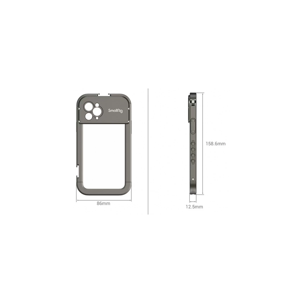 SMALLRIG Pro Mobile Cage for iPhone 11 (Black) CPA2455 SMALLRIG Pro Mobile Cage for iPhone 11 (Black) CPA2455