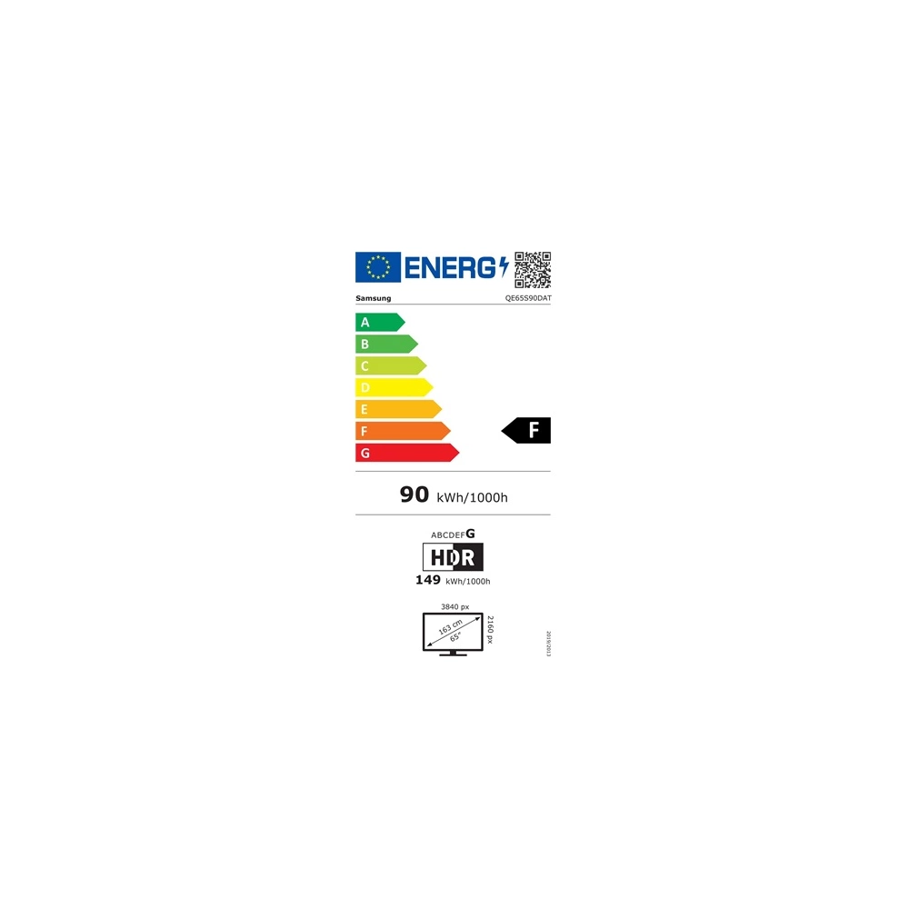 Samsung 55" QE55S90FAEXXH OLED Smart Televízió