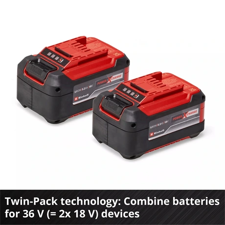 Einhell PXC 5,2 Ah 18V Power X-Change Starter-Kit akku+töltő