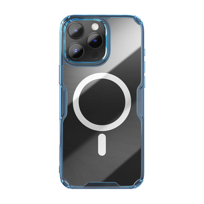 Nillkin Nature TPU Pro mágneses iPhone 16 tok (kék) Nillkin Nature TPU Pro mágneses iPhone 16 tok (kék)