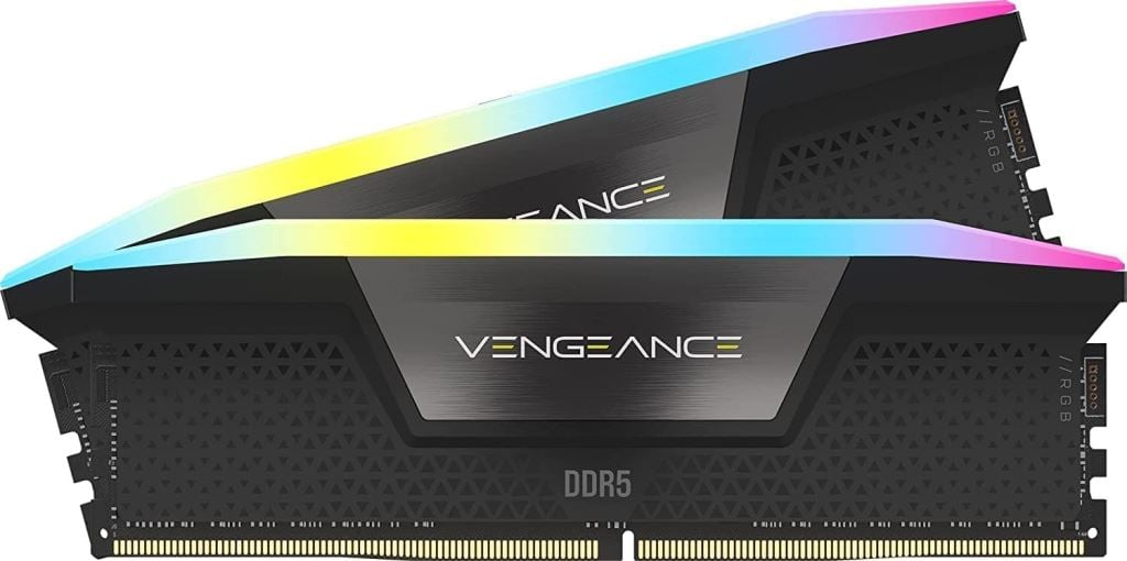 Corsair 32GB DDR5 6000MHz Kit(2x16GB) Vengeance RGB AMD Expo Black RAM
