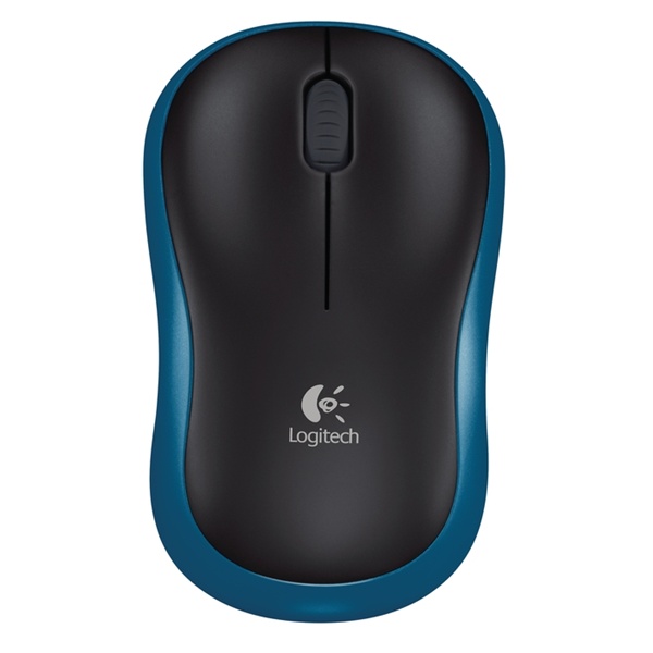 Logitech M185 vezeték nélküli optikai egér kék (910-002239 / 910-002236) USB