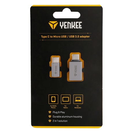 Yenkee YTC 021 MICRO USB / USB-C ADAPTER Yenkee YTC 021 MICRO USB / USB-C ADAPTER
