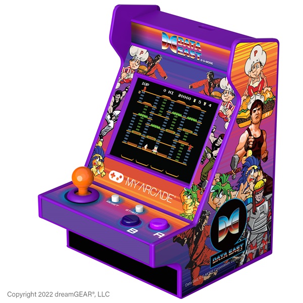 MY ARCADE Data East Nano Player Hordozható