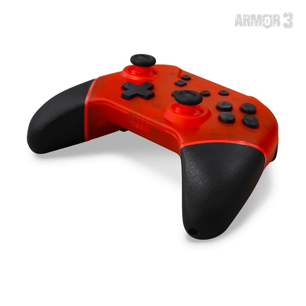 ARMOR3 NUCHAMP Nintendo Switch Kiegészítő Vezeték nélküli kontroller Piros