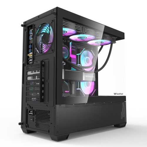 darkFlash DS900 AIR fekete számítógépház darkFlash DS900 AIR fekete számítógépház