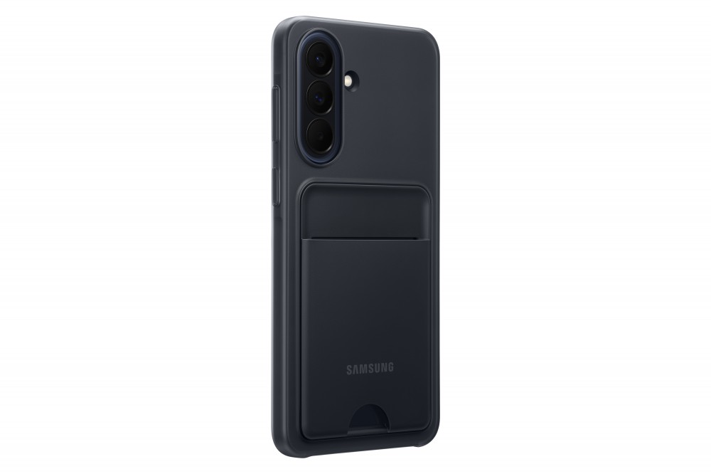 Samsung A57 5G kártyatartós hátlap, fekete