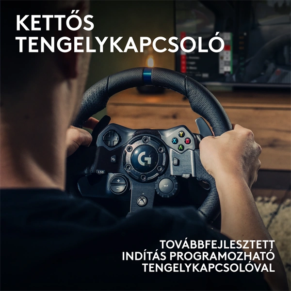 Logitech G923 TrueForce szimulátor-versenykormány Xbox/PC fekete (941-000158)