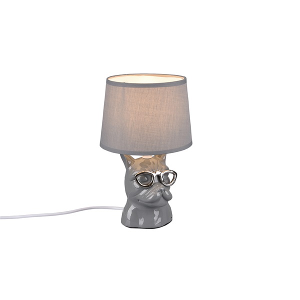 Trio R50231011 Dosy asztali lámpa szürke