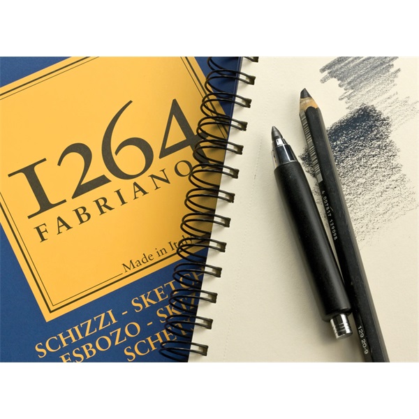 Fabriano 1264 Sketch 90 g A5 120 lap spirál rajz- és vázlattömb Fabriano 1264 Sketch 90 g A5 120 lap spirál rajz- és vázlattömb