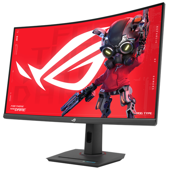 ASUS 31,5" ROG Strix XG32WCS QHD Fast VA 180Hz fekete ívelt gamer monitor ASUS 31,5" ROG Strix XG32WCS QHD Fast VA 180Hz fekete ívelt gamer monitor