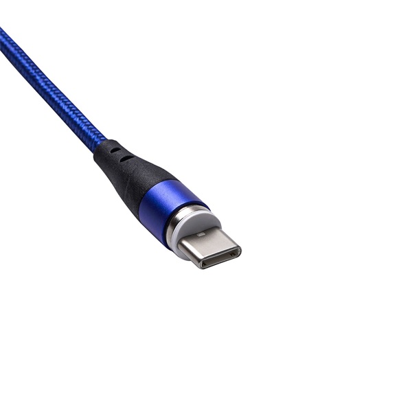 Akyga AK-USB-42 1m USB - Type C kék mágneses adat- és töltőkábel Akyga AK-USB-42 1m USB - Type C kék mágneses adat- és töltőkábel