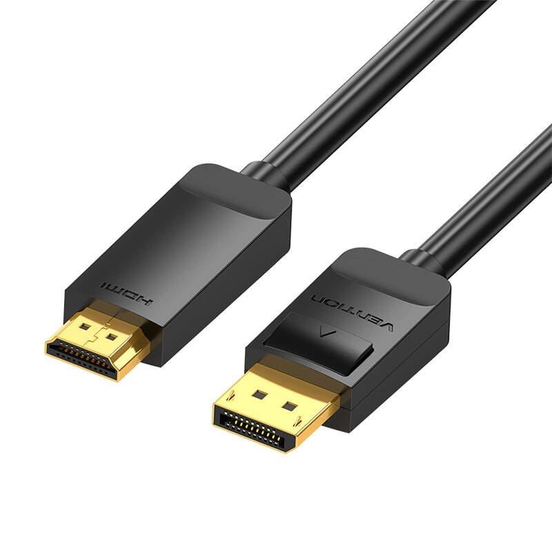 Vention Display Port - HDMI átalakító kábel 2m fekete (HAGBH) Vention Display Port - HDMI átalakító kábel 2m fekete (HAGBH)