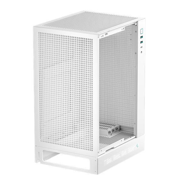 DeepCool CH170 DIGITAL WH Mini-ITX Számítógépház Fehér 
