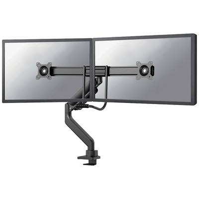 Newstar DS75-450BL2 2 részes Monitor asztali tartó 43,2 cm (17) - 81,3 cm (32) Fekete, Fekete/kék Állítható magasságú, Dönthető, ...