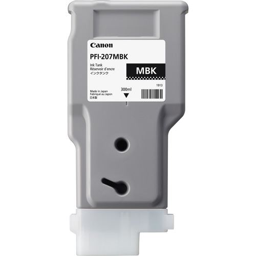 Canon PFI-207MBK tintapatron matt fekete 300ml (CF8788B001AA) Canon PFI-207MBK tintapatron matt fekete 300ml (CF8788B001AA)