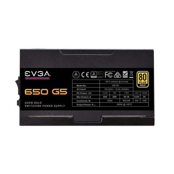 EVGA SuperNOVA 650 P5 80+ Platinum 650W Fully Modular Tápegység