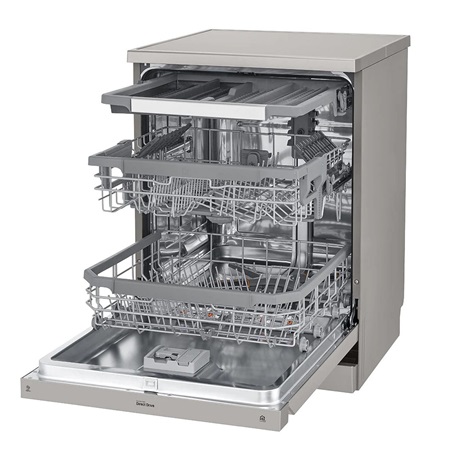 LG DF325FPS gőzös mosogatógép ezüst színű