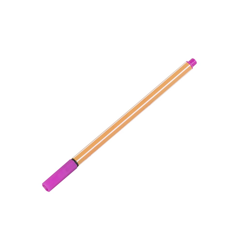 Bluering Rostirón, tűfilc vízbázisú, 0,5mm, hatszögletű test,  pink