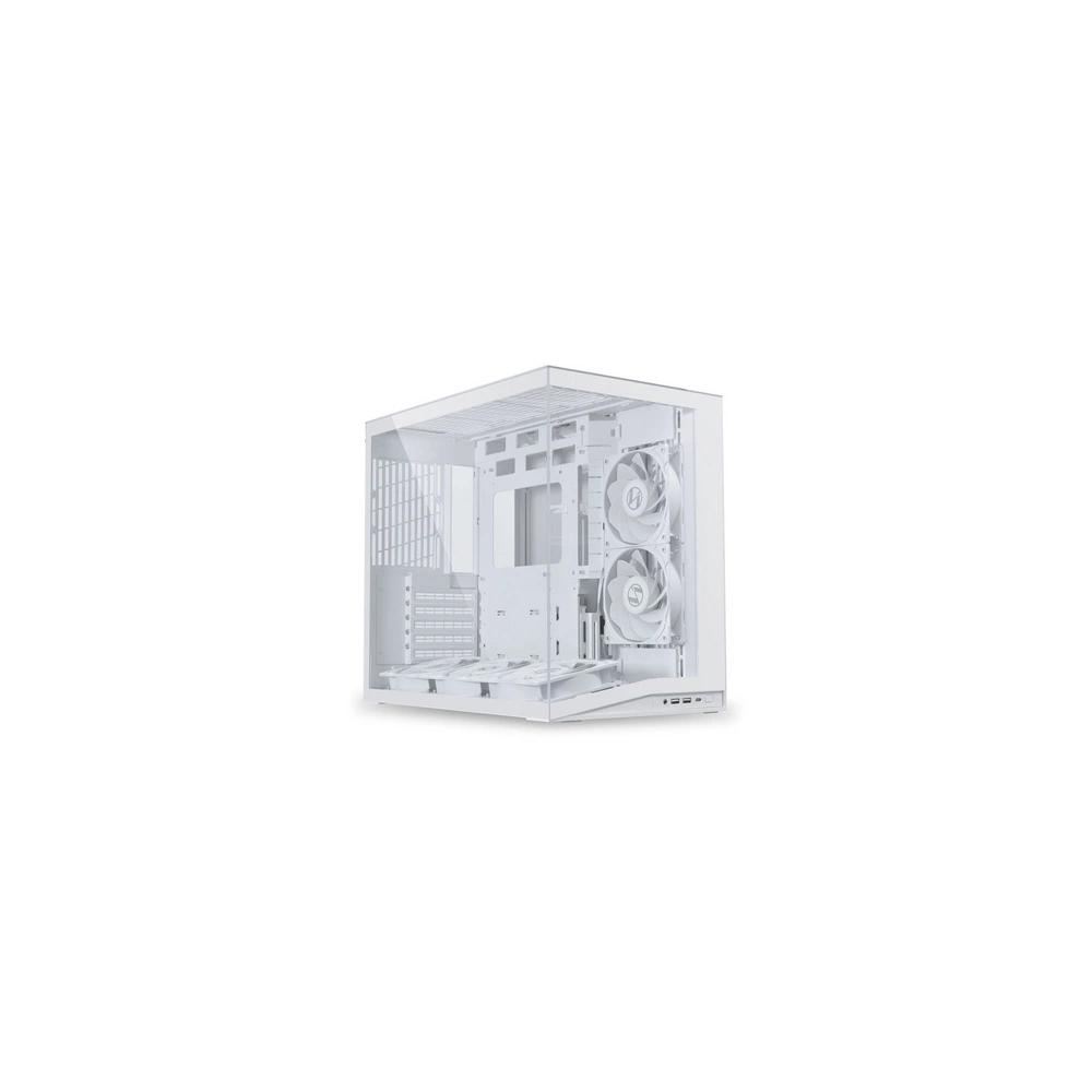 Lian Li O11 Dynamic Mini V2 Flow  ATX edzett üveg elöl/oldalt  5db PWM ventilátor számítógépház Fehér