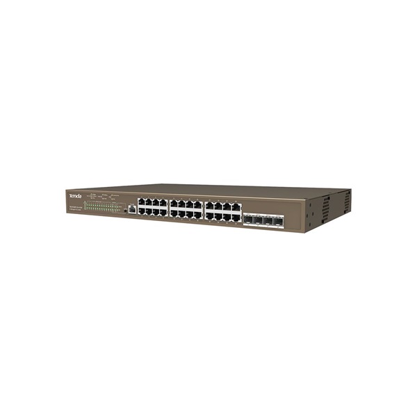 Tenda TEG5328P-24-410W 10/100/1000Mbps 24 portos PoE switch Tenda TEG5328P-24-410W 10/100/1000Mbps 24 portos PoE switch