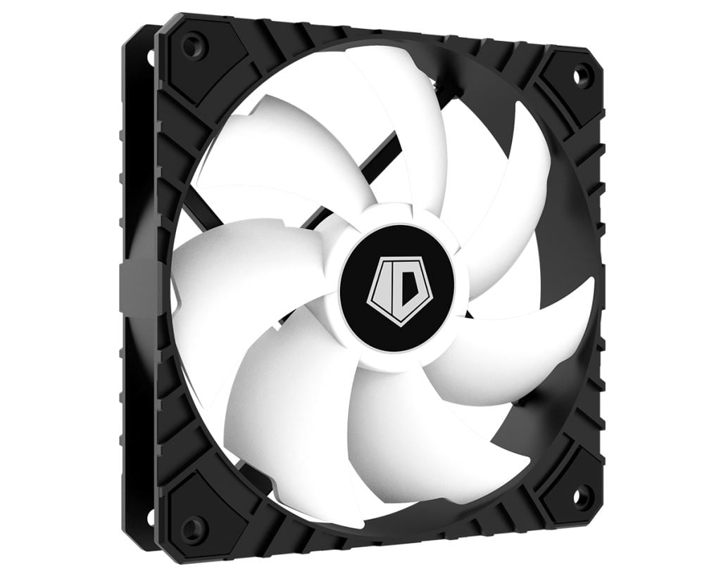ID-Cooling WF-12025-SD-W ház hűtő ventiátor 12cm fekete-fehér