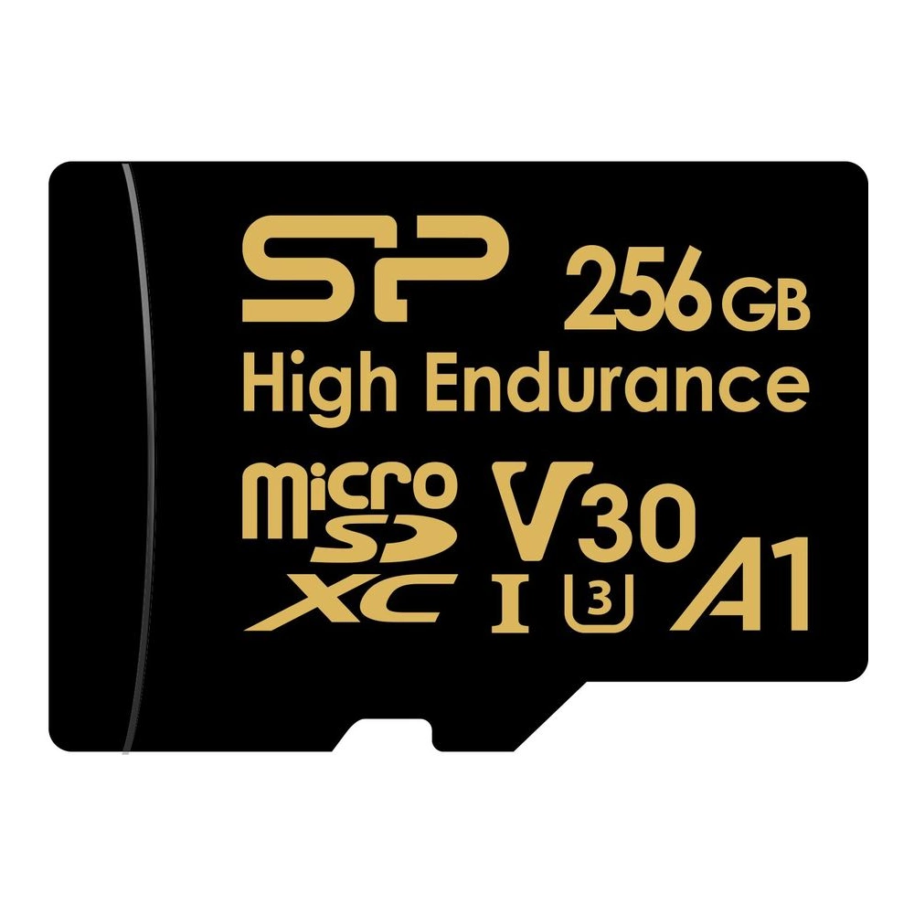 Silicon Power Golden Series - High Endurance 256GB High endurance MicroSD Memóriakártya Silicon Power Golden Series - High Endurance 256GB High endurance MicroSD Memóriakártya