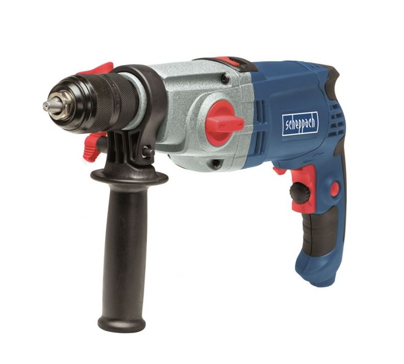 Scheppach DI 850 850 W kétsebességes ütvefúró
