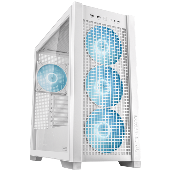 Asus TUF GAMING GT302 TG ARGB WHITE midi számítógépház Számítógépház Fehér Asus TUF GAMING GT302 TG ARGB WHITE midi számítógépház Számítógépház Fehér