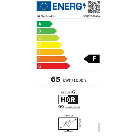 Lg 50QNED70A6A UHD QNED SMART TV
