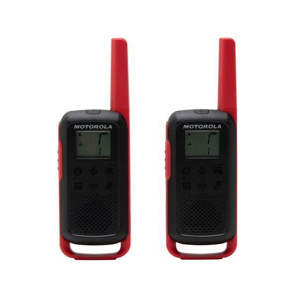Motorola TLKR T62 Walkie Talkie készülék piros (01-04-0976) 2db