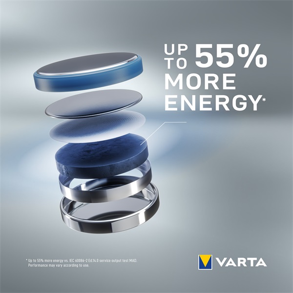 Varta gombelem CR 2016 3V (2db/csomag)  (6016101402)