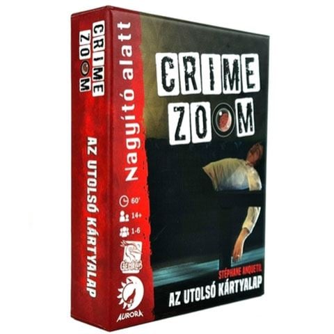 Asmodee Crime Zoom: Nagyító alatt – Az utolsó kártyalap társasjáték (LDG10007) Asmodee Crime Zoom: Nagyító alatt – Az utolsó kártyalap társasjáték (LDG10007)