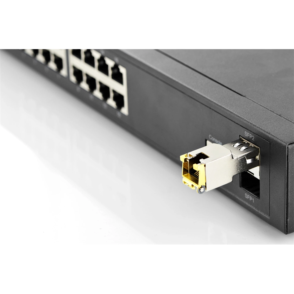 Digitus DN-81005 halózati adó-vevő modul Réz 1250 Mbit/s SFP