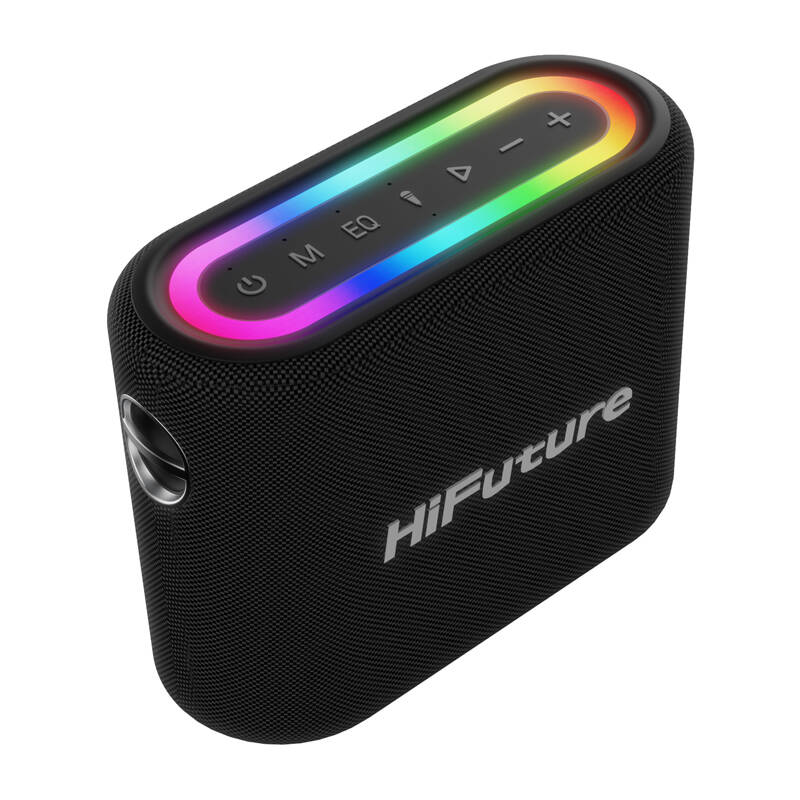 HiFuture Vocalist 200 Bluetooth Hordozható hangszóró + 2 microphones Fekete