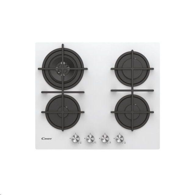 Candy CVG6BR4WPW beépíthető gáz főzőlap fehér