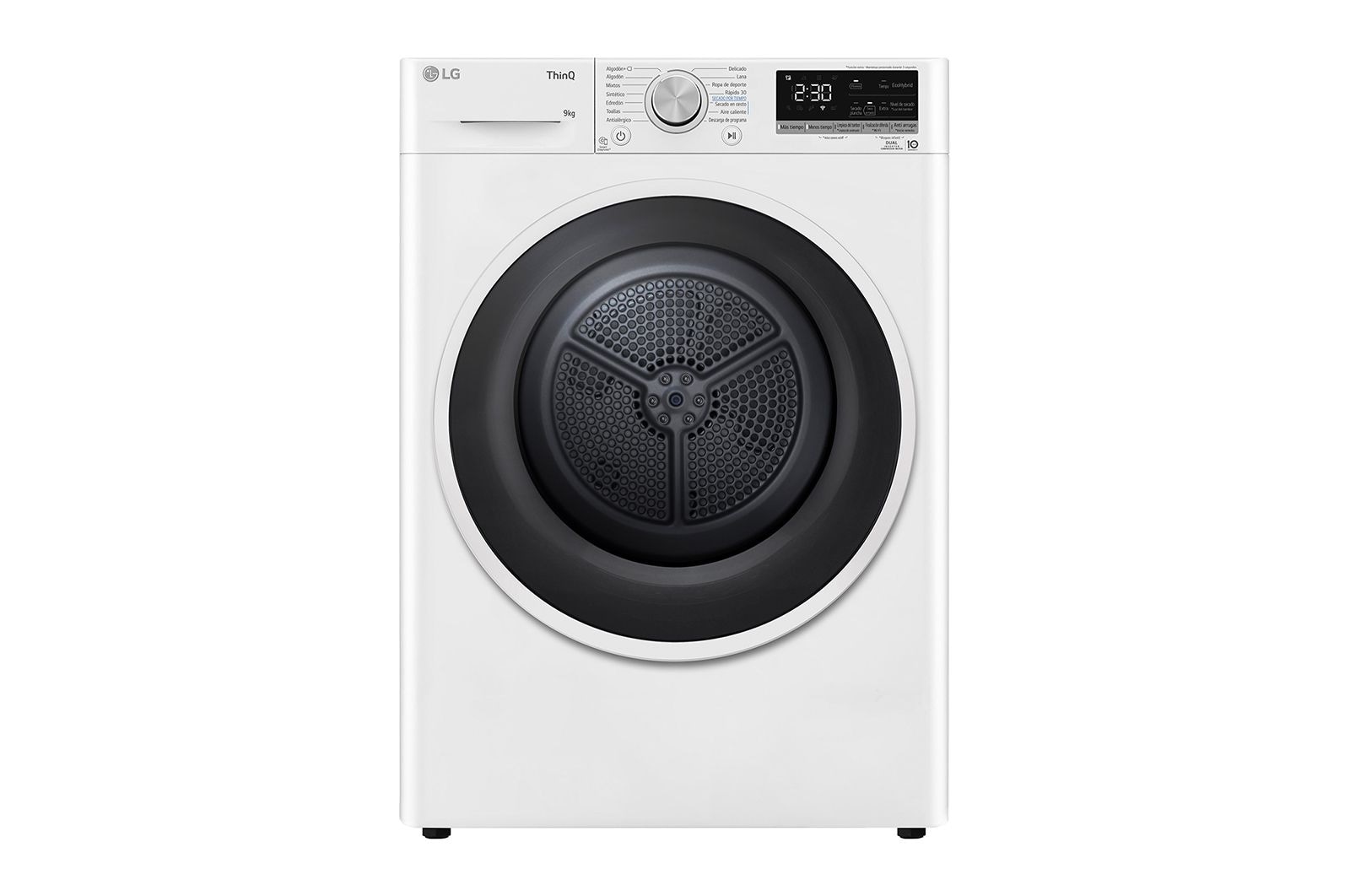 LG RH90V5AV6N Hőszivattyús szárítógép – 9 Kg, D Energiaosztály, WiFi