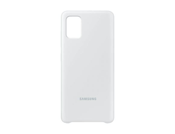 Samsung Galaxy A51 szilikon tok fehér (EF-PA515TWEGEU)