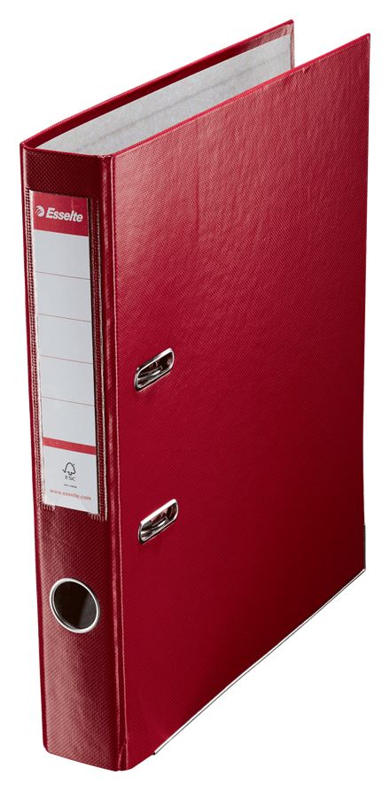 Esselte Economy iratrendező A4, 50mm bordó (81173)