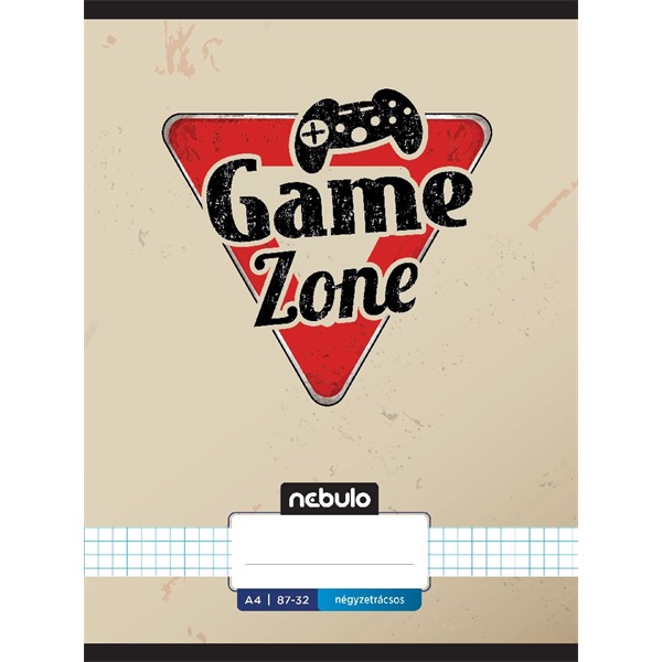 Nebulo Xtreme A4 87-32 tűzött kockás füzet Nebulo Xtreme A4 87-32 tűzött kockás füzet