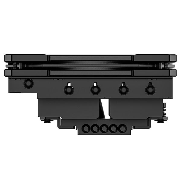 ID-Cooling  IS-55 BLACK  4pin csatlakozó 5 db heatpipe 12cm PWM CPU Cooler 
