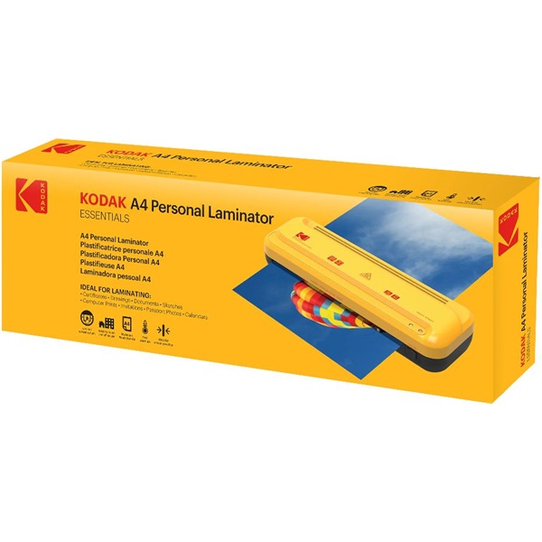Kodak laminálógép A4, max. 250 micron, 25 cm/min sebesség