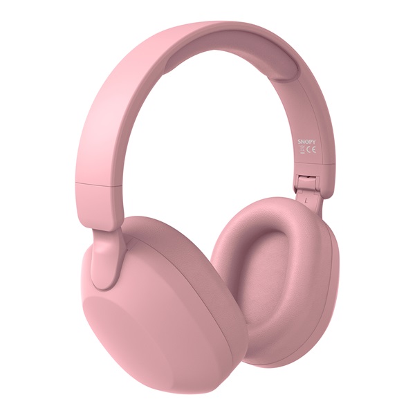 Snopy   SN-BT37 Pink Bluetooth/AUX/TF Card mikrofon Vezeték Nélküli Fejhallgató Rózsaszín 