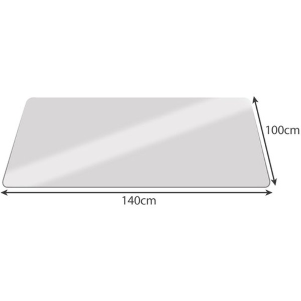 Ruhhy 100x140cm víztiszta padlóvédő székalátét Ruhhy 100x140cm víztiszta padlóvédő székalátét
