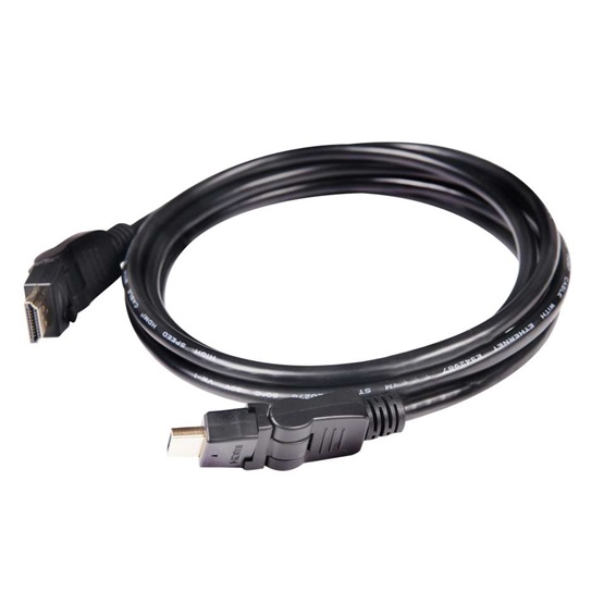 Club3D HDMI 2.0 4K60Hz UHD 360 2m Rotary kábel Club3D HDMI 2.0 4K60Hz UHD 360 2m Rotary kábel