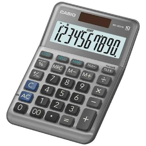 Casio MS 100 FM asztali számológép Casio MS 100 FM asztali számológép